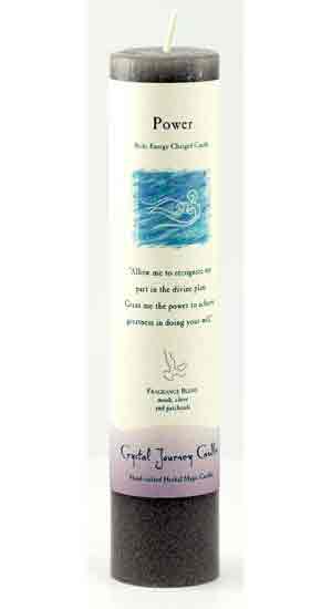 (image for) Power Reiki Charged Pillar candle - Click Image to Close