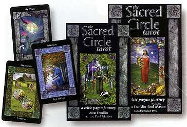 (image for) Sacred Circle, Celtic Pagan Journey tarot by Franklin & Mason - Click Image to Close