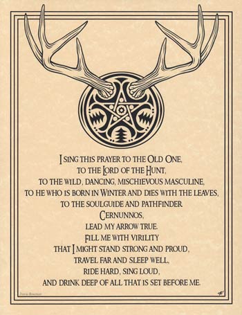 (image for) Horned God poster