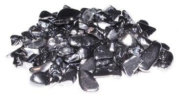 (image for) 1 lb Shungite tumbled chips 5-8mm