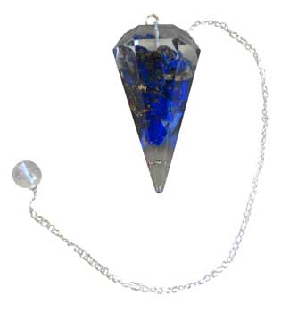 (image for) Lapis Orgone pendulum