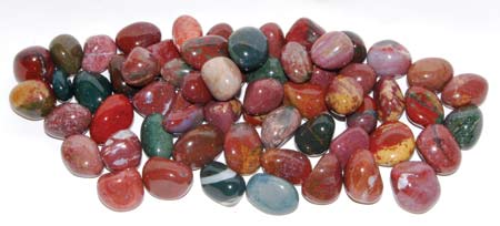 (image for) 1 Lb Jasper Fancy tumbled - Click Image to Close