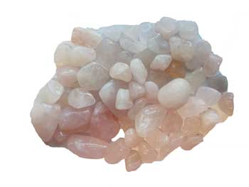 (image for) 1 Lb Rose Quartz tumbled