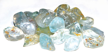 (image for) 1 lb Topaz, Natural tumbled stones