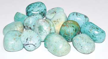 (image for) 1 lb Turquoise tumbled stones - Click Image to Close