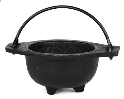 (image for) Cast Iron Cauldron 3" - Click Image to Close