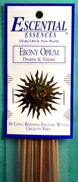 (image for) Ebony Opium stick 16pk - Click Image to Close