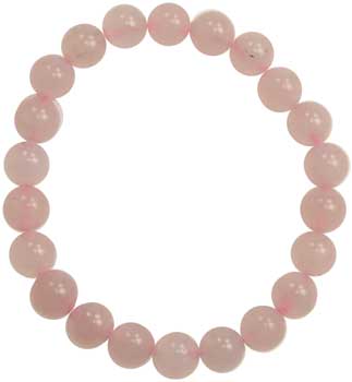 (image for) 8mm Rose Quartz bracelet - Click Image to Close