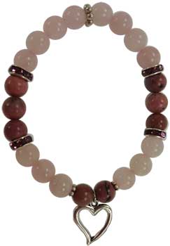 (image for) 8mm Rose Quartz bracelet