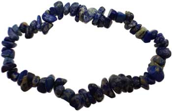 (image for) Lapis chip bracelet - Click Image to Close