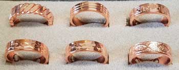 (image for) Copper Magnetic adjustable ring - Click Image to Close