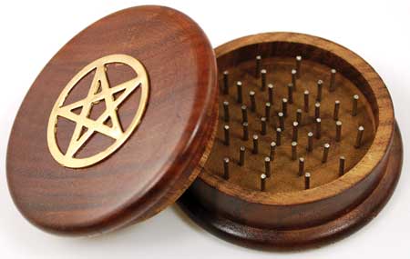 (image for) Pentagram Herb Grinder 3" - Click Image to Close