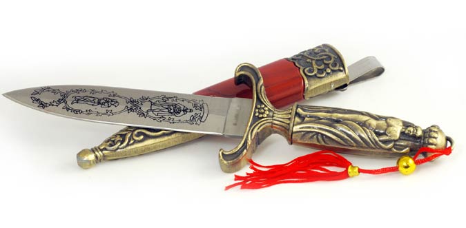 (image for) Ornate Greek athame