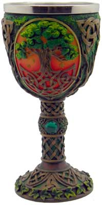 (image for) Tree of Life chalice 7 1/4" - Click Image to Close