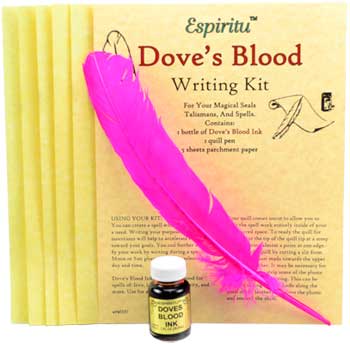 (image for) Dove's Blood writing kit - Click Image to Close