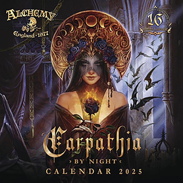 (image for) 2025 Alchemy 1977 Gothic Calendar by Llewellyn