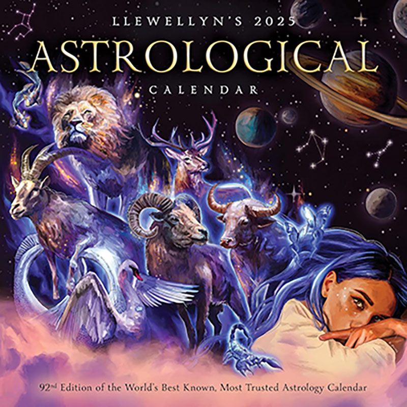 (image for) 2025 Astrological Calendar by Llewellyn