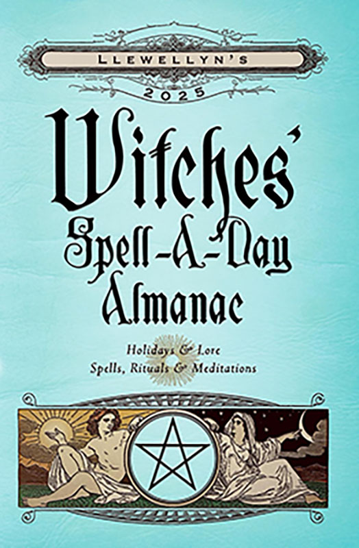 (image for) 2025 Witches Spell A Day Almanac by Llewellyn