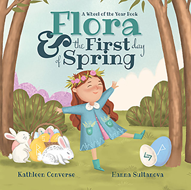 (image for) Flora & the First Day of Spring (hc) by Converse & Sultanova