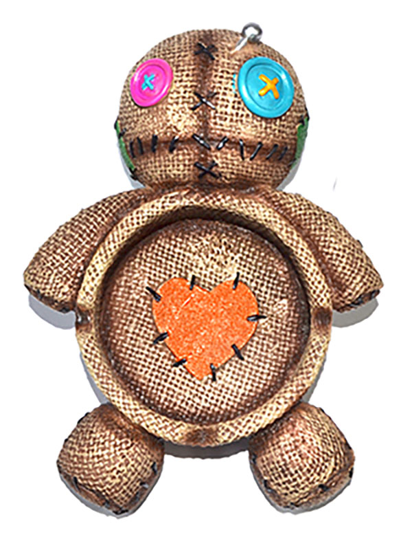 (image for) 7" Voodoo Doll ashtray - Click Image to Close