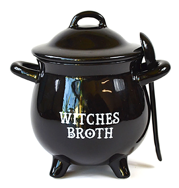 (image for) 5 3/4" Witches Broth bowl & Spoon - Click Image to Close