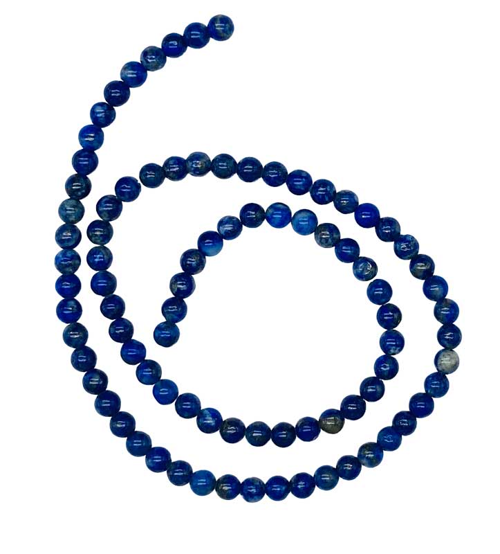 (image for) 4mm Lapis beads - Click Image to Close