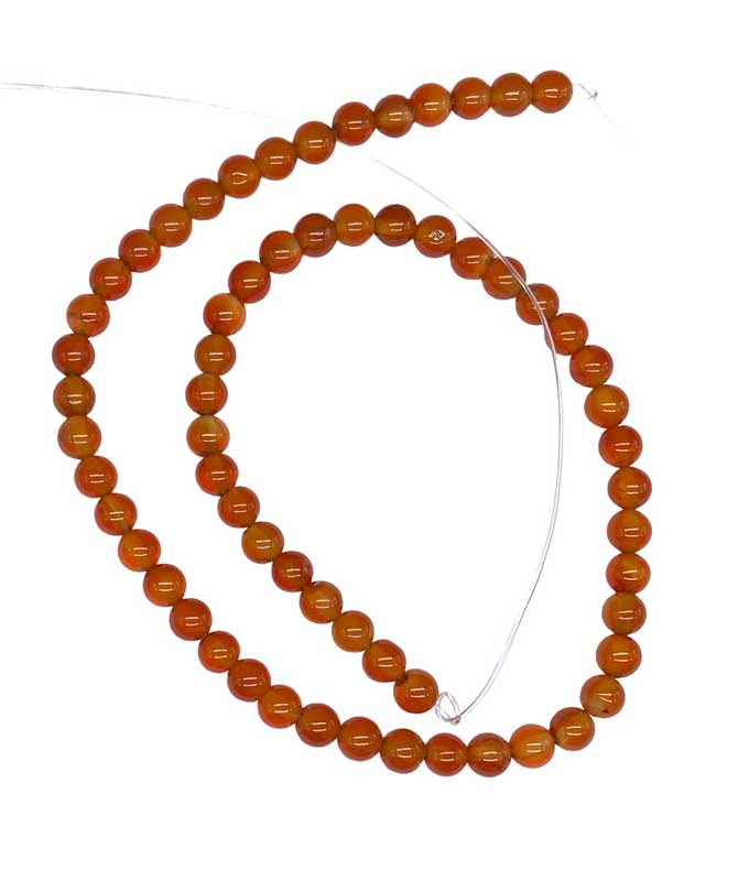 (image for) 6mm Carnelian beads - Click Image to Close