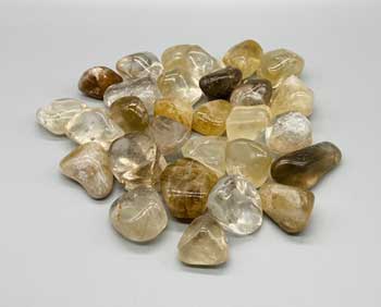 (image for) 1 lb tumbled Citrine, Natural stones - Click Image to Close