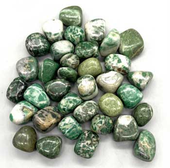 (image for) 1 lb Jade, Rich tumbled stones - Click Image to Close