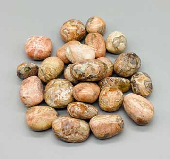 (image for) 1 lb Jasper, Picasso tumbled stones - Click Image to Close