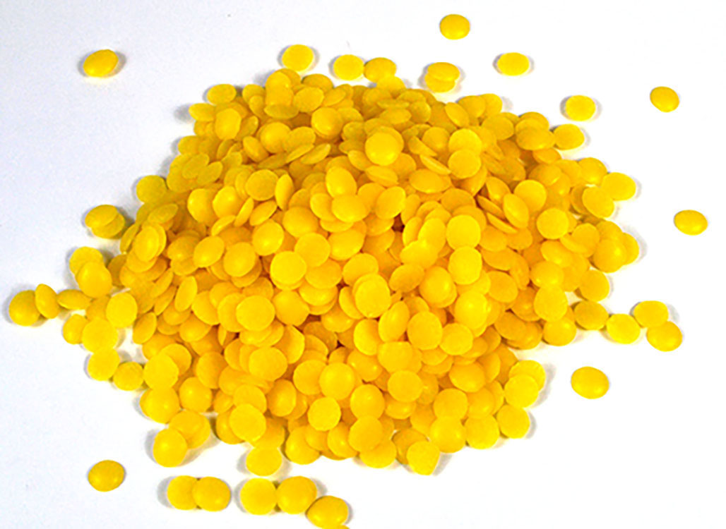 (image for) Beeswax pellets yellow 1oz - Click Image to Close