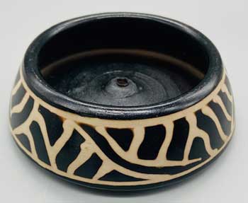 (image for) 4 1/2" peruvian burner for stick & cone