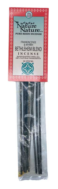 (image for) Frankincense & Myrrh Bethlehem Blend stick 10 pack nature nature - Click Image to Close