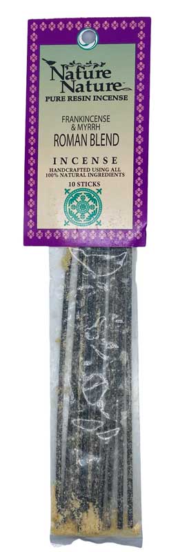 (image for) Frankincense & Myrrh Roman Blend stick 10 pack nature nature - Click Image to Close