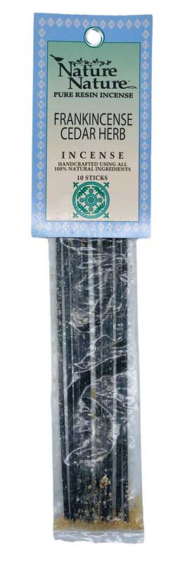 (image for) Frankincense & Cedar Herb stick 10 pack nature nature - Click Image to Close