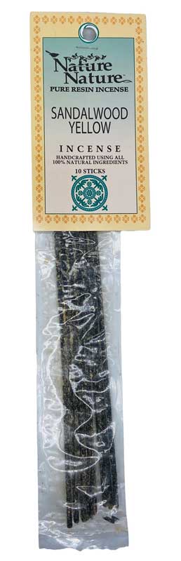 (image for) Yellow Sandalwood stick 10 pack nature nature - Click Image to Close