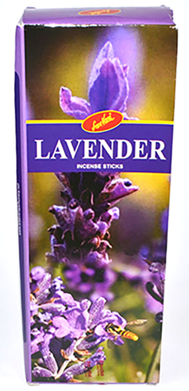 (image for) (box of 6) Lavender sree vani stick - Click Image to Close