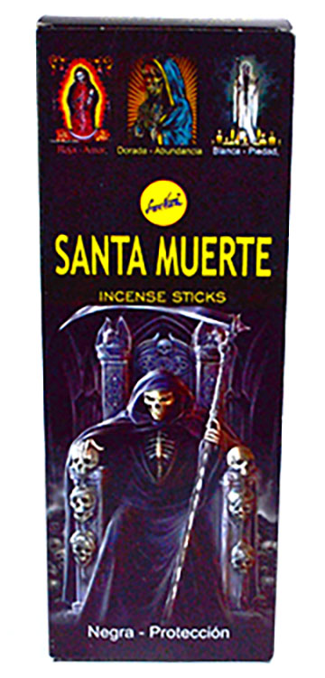 (image for) (box of 6) San Muerte sree vani stick - Click Image to Close