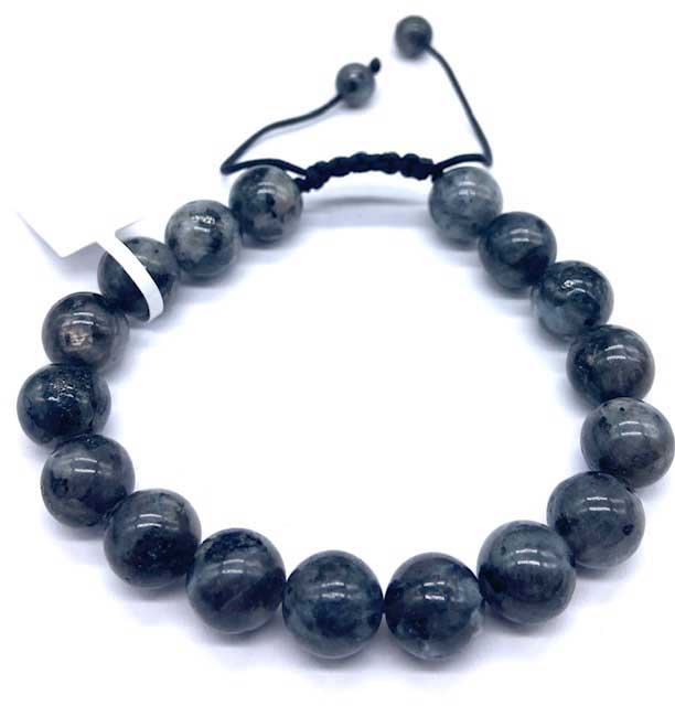 (image for) 10mm Labradorite bracelet - Click Image to Close