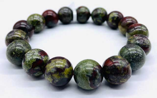 (image for) 12mm Dragon Blood bracelet - Click Image to Close