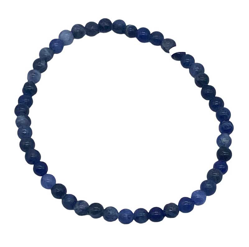 (image for) 4mm Sodalite bracelet