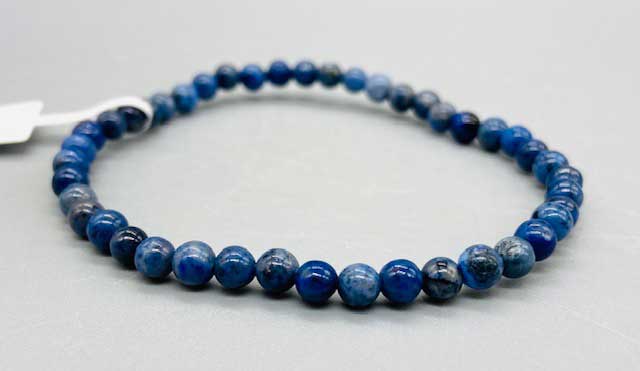 (image for) 4mm Dumortierite bracelet