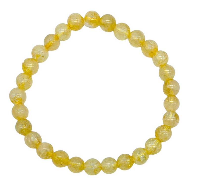 (image for) 6mm Citrine bracelet