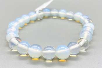 (image for) 8mm Opalite bracelet - Click Image to Close