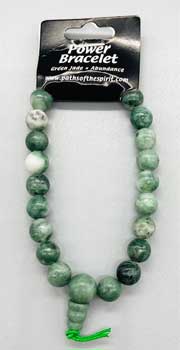 (image for) Green Jade Power bracelet - Click Image to Close