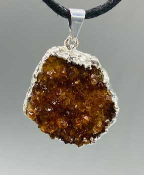 (image for) Citrine druse - Click Image to Close