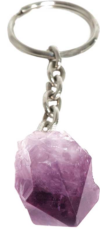 (image for) Amethyst keychain - Click Image to Close