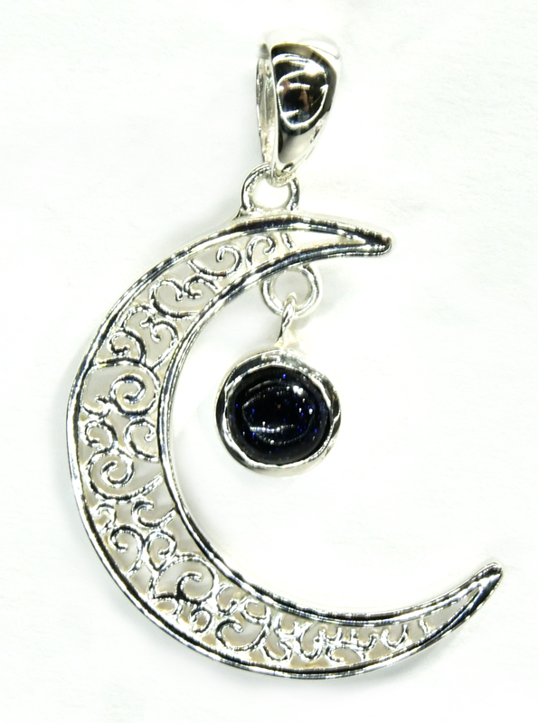 (image for) Blue Star Sitara pendant