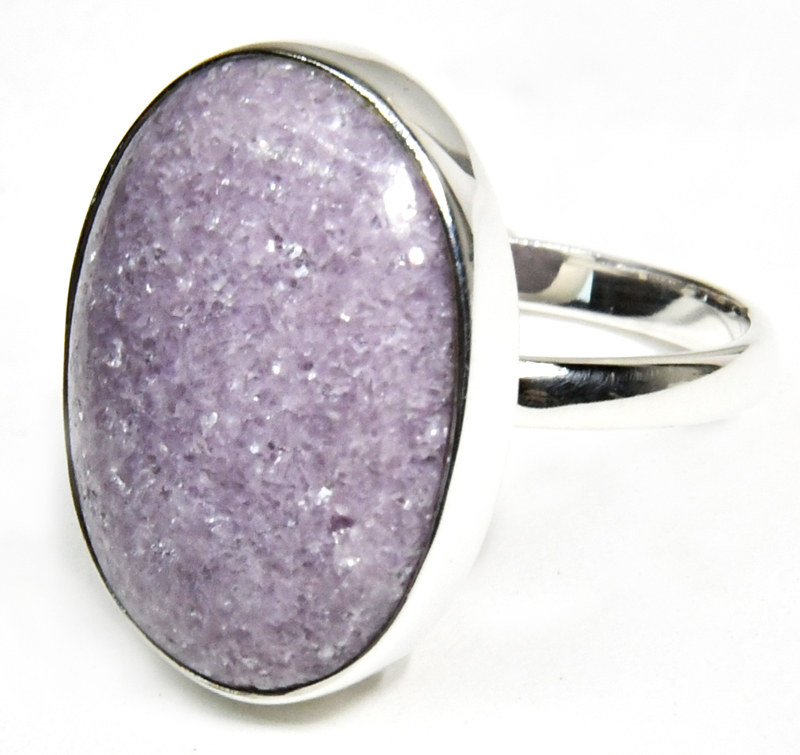 (image for) size 7 Lepidolite ring