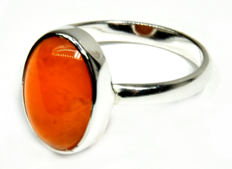 (image for) size 7 Carnelian ring - Click Image to Close